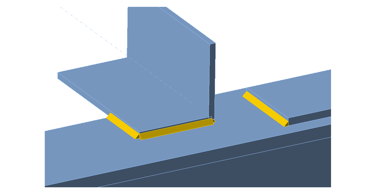 Detailing of bolt spacing, edge distance; anchor spacing; weld minimal and maximal size. IDEA StatiCa - engineering software for the structural design of welded and bolted steel connections.