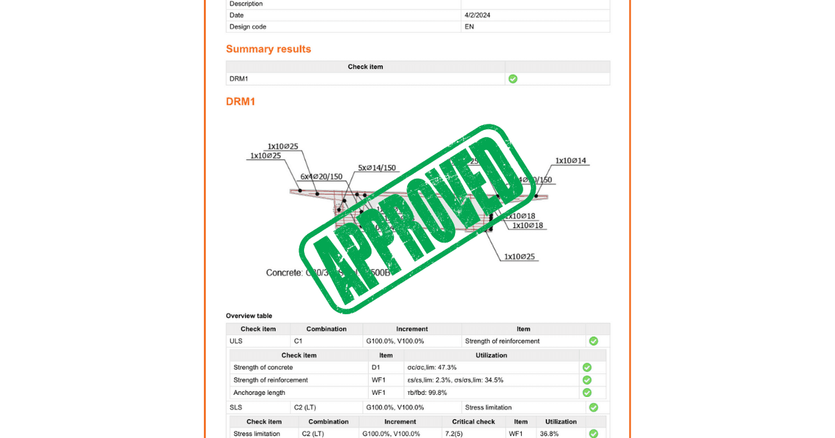 Customizable report tab in Detail