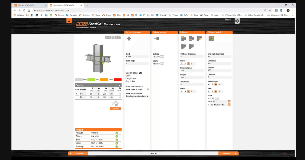 IDEA StatiCa Connection Lite in der Cloud