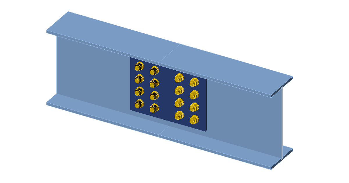 How to model both side splice connection