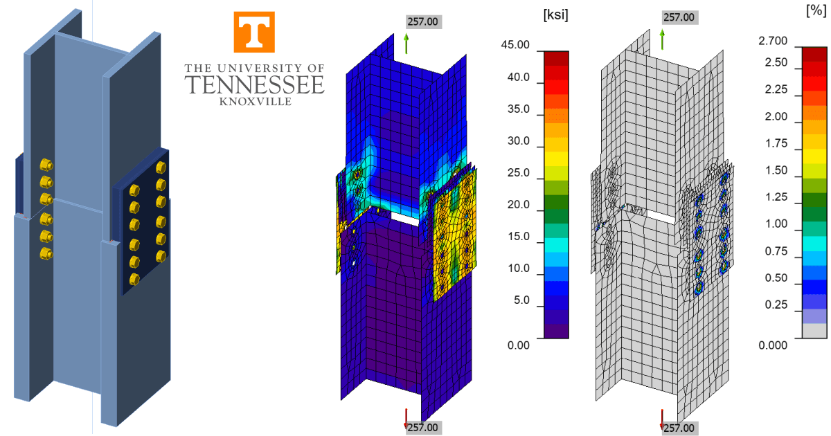 Bolted Wide Flange Splice Connections (AISC)