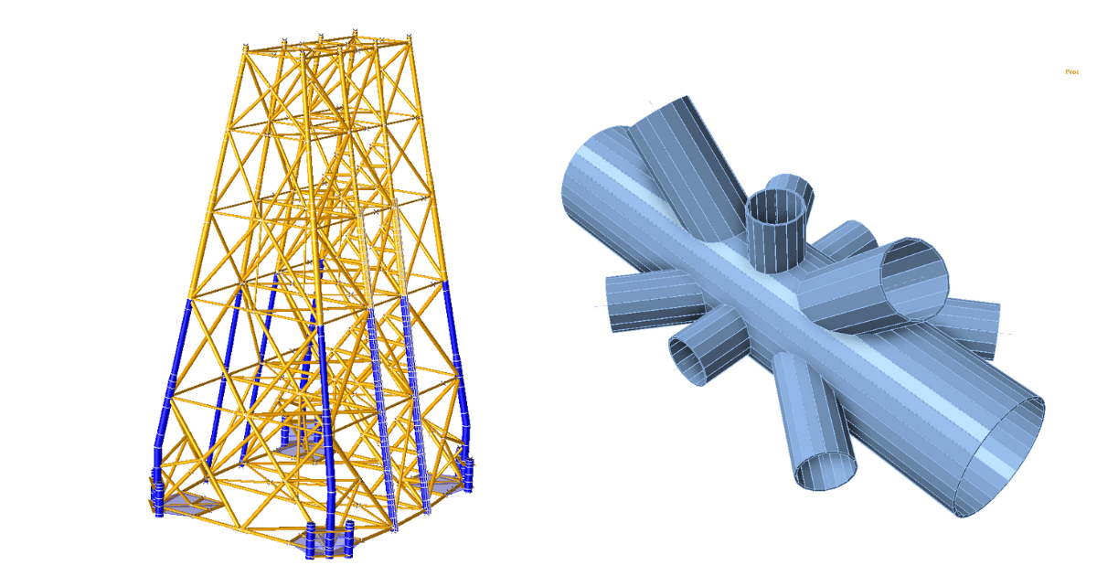 Jacket-to-Tower Connection