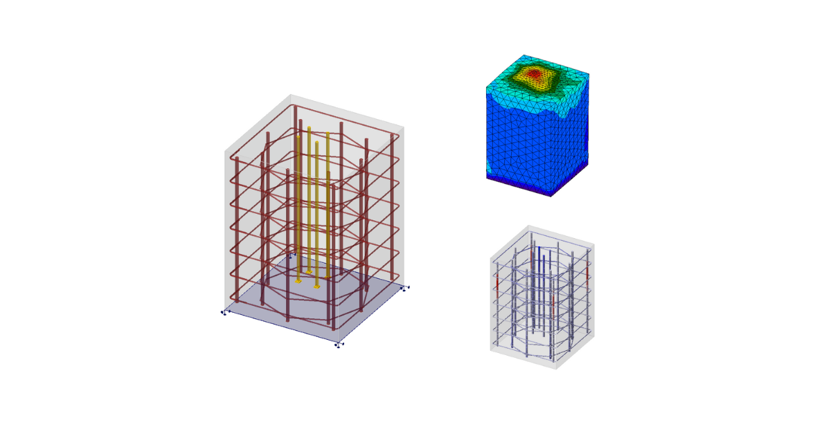 ACI - Anchoring into concrete pile (Pedestal anchoring)