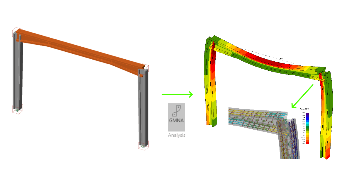 Make the structural design of concrete structures where tapered beams, columns, or whole frames are a necessity fast and easy. Now you can decide whether you are modeling prismatic or tapered members.