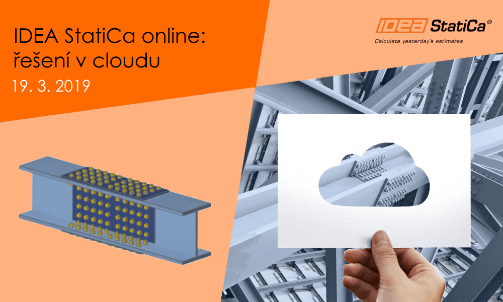 IDEA StatiCa online: řešení v cloudu