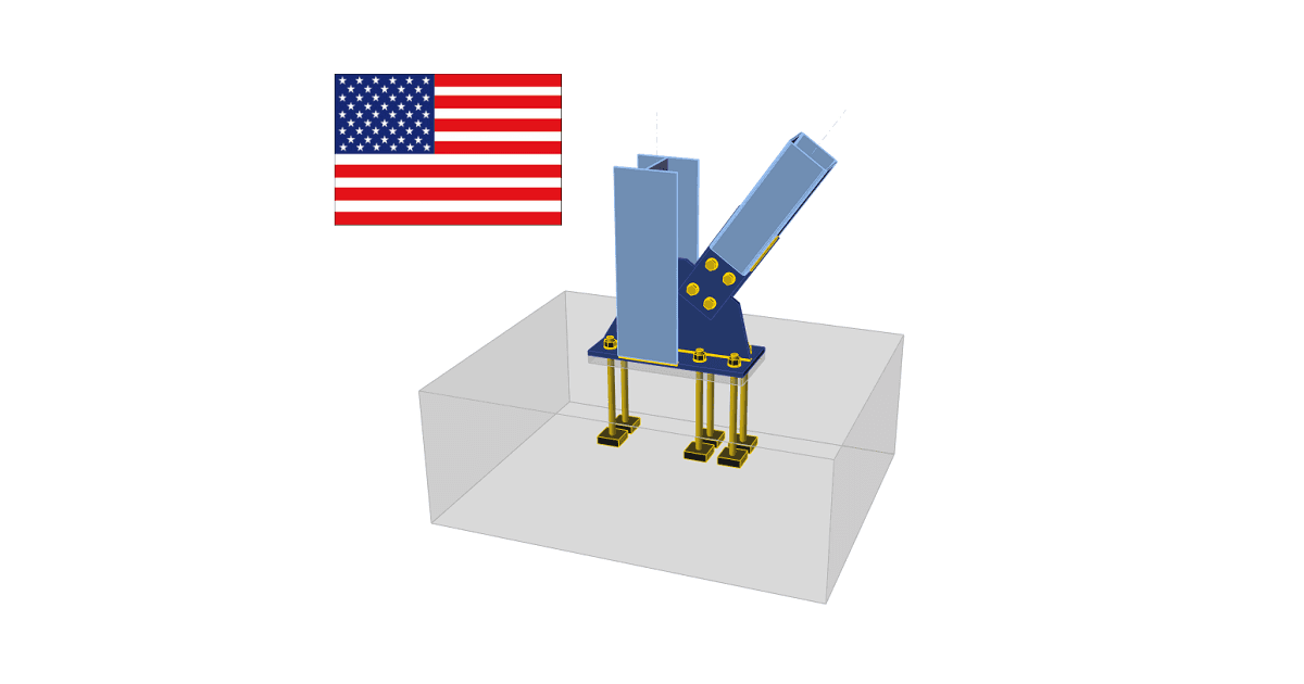 Check of steel connection components (AISC)