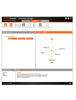 Export connection to IDEA StatiCa