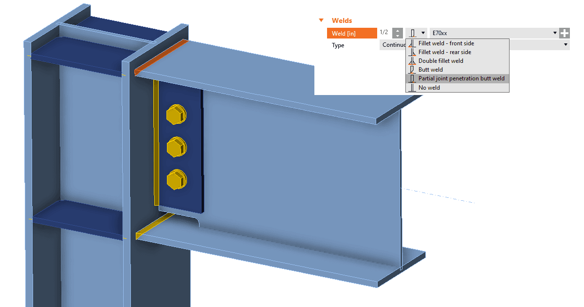 Partial Joint Penetration (PJP) groove weld