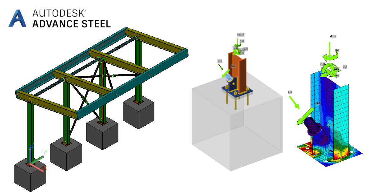 Lien BIM avec Advance Steel pour la conception d'assemblages en acier (EN)